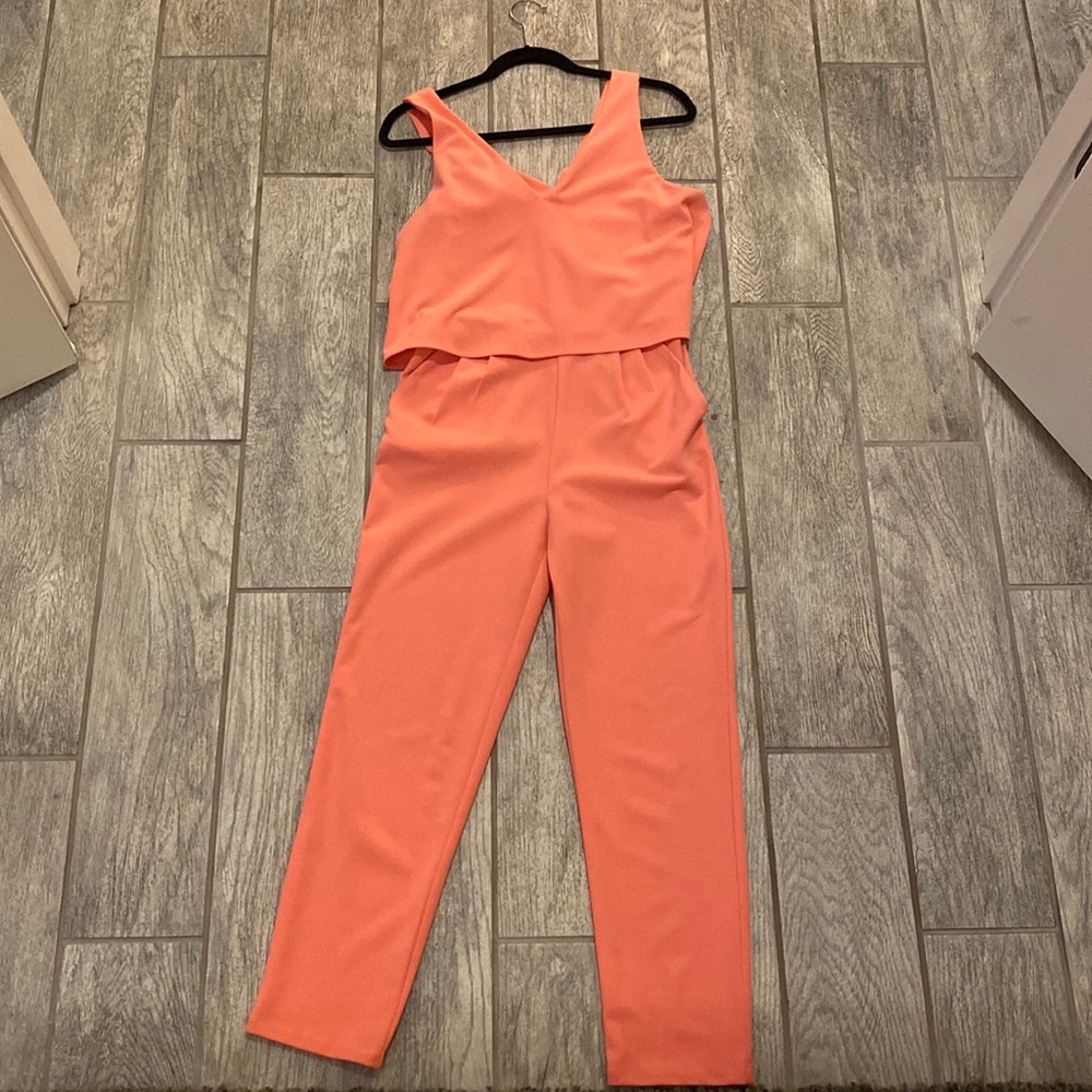Pink Jumpsuit WITH POCKETS